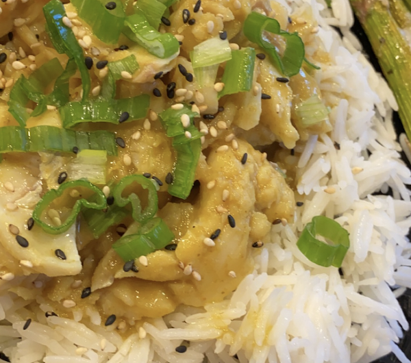 High Protein Flavourful Thai Red Chicken Curry