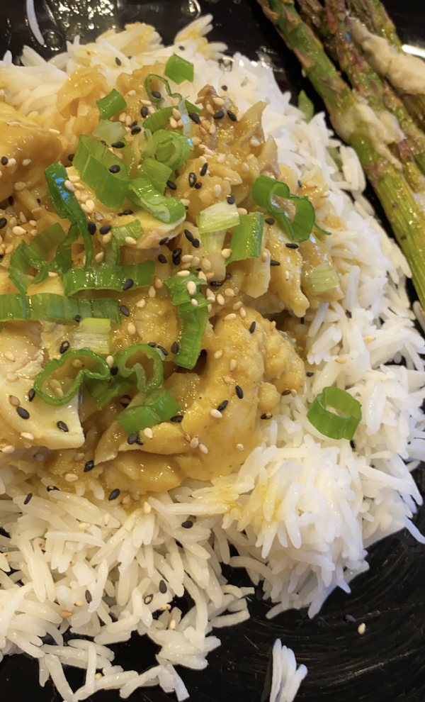 High Protein Flavourful Thai Red Chicken Curry